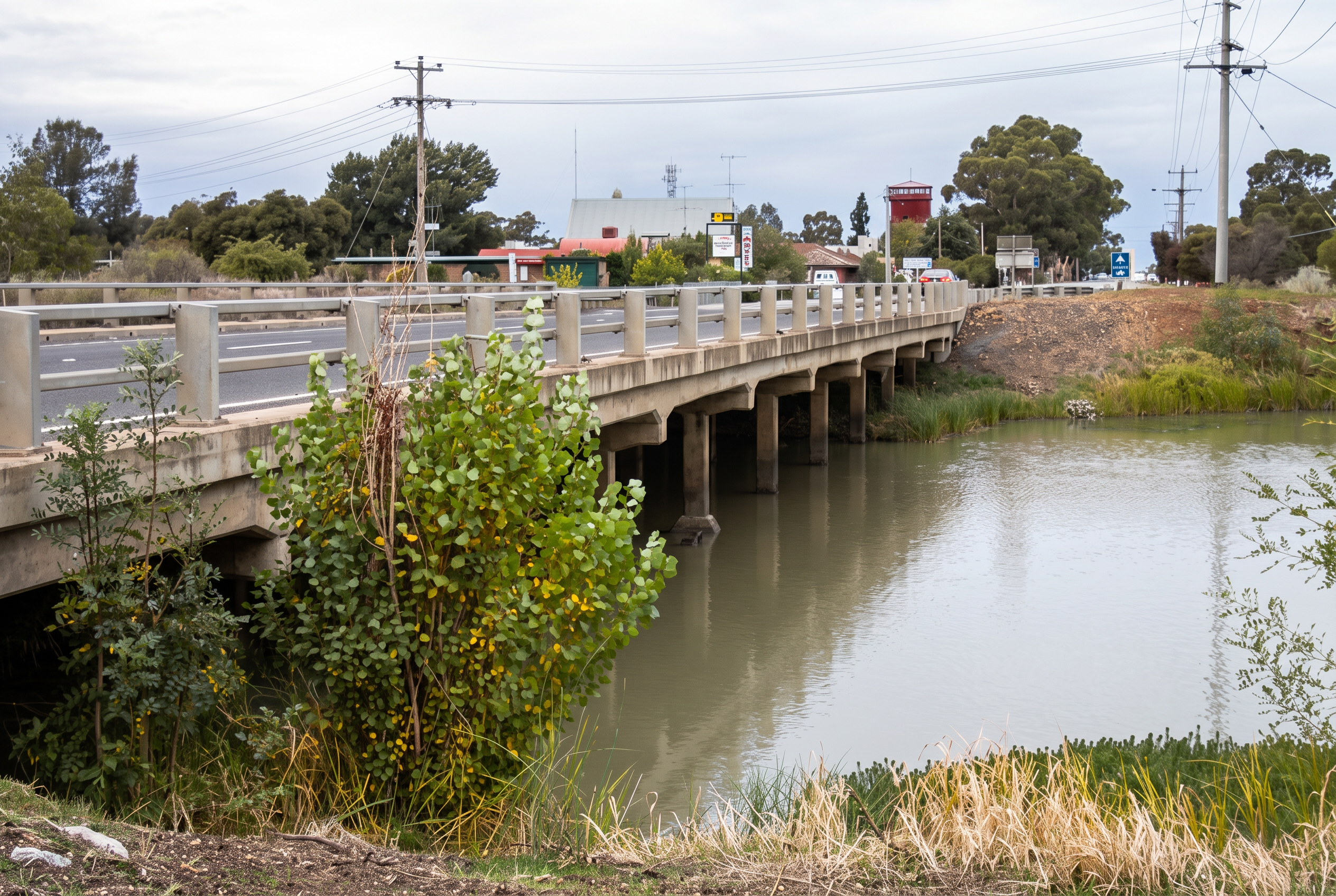 Lower Loddon Road – Pyramid Creek Bridge